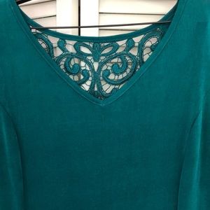 Sz XL Long Casual Evening Gown w/Spandex